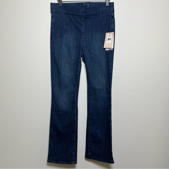NYDJ Denim - NEW NYDJ Women Spanspring  Pull-On Slim Bootcut Pants Medium Jeans Decker Stretc